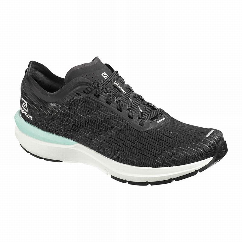 Chaussure Running Salomon Femme Noir / Bleu - Salomon SONIC 3 ACCELERATE W - France (1849-DHTQO)